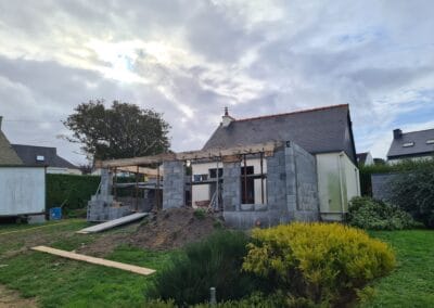 (EN COURS) – Extension d’une maison – TREVOU-TREGUIGNEC